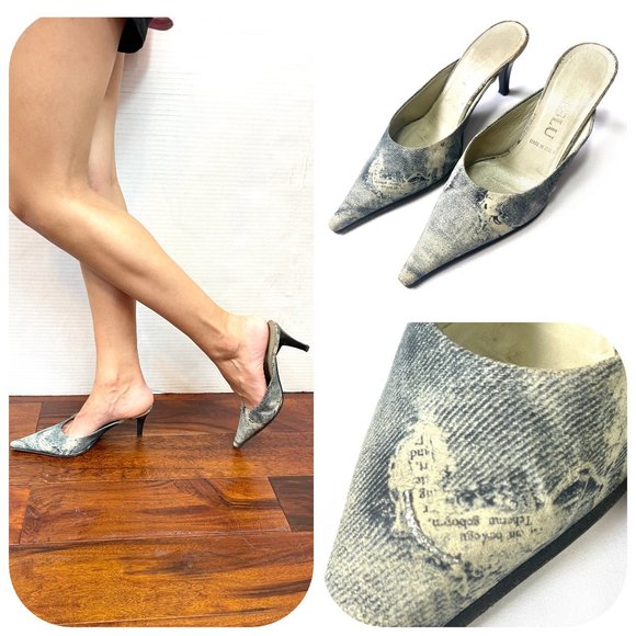 Loriblu Made in Italy genuine leater MULES - Picture 1 of 13